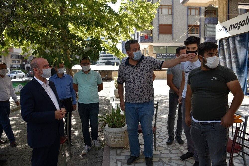 Başkan Pekyatırmacı patlama alanını inceledi