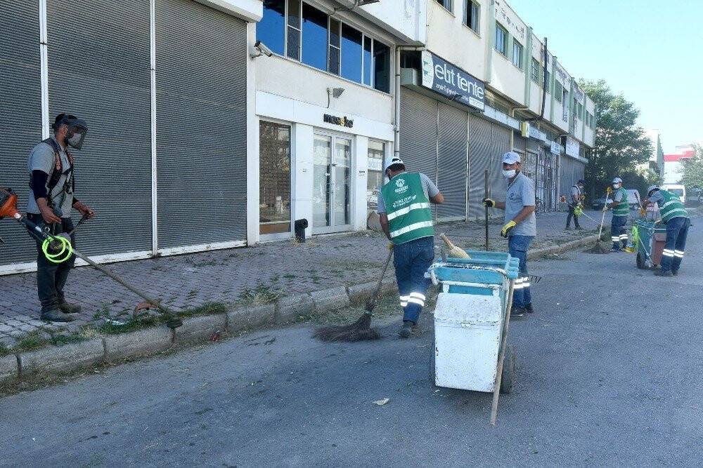 Karatay'da sanayi sitelerinde temizlik seferberliği