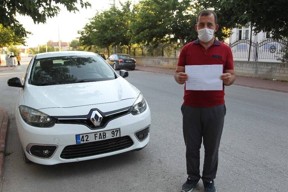 Hiç geçmediği köprüden 9 kez ceza yedi