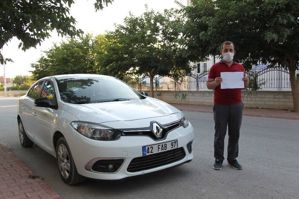 Hiç geçmediği köprüden 9 kez ceza yedi