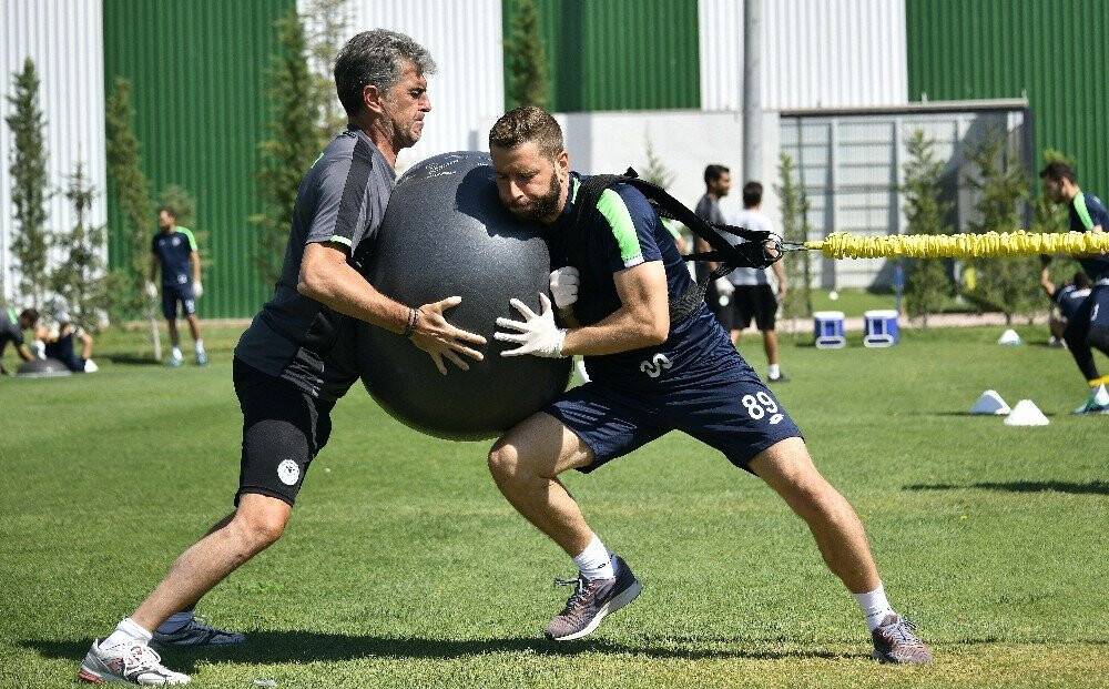 Konyaspor kuvvet çalıştı