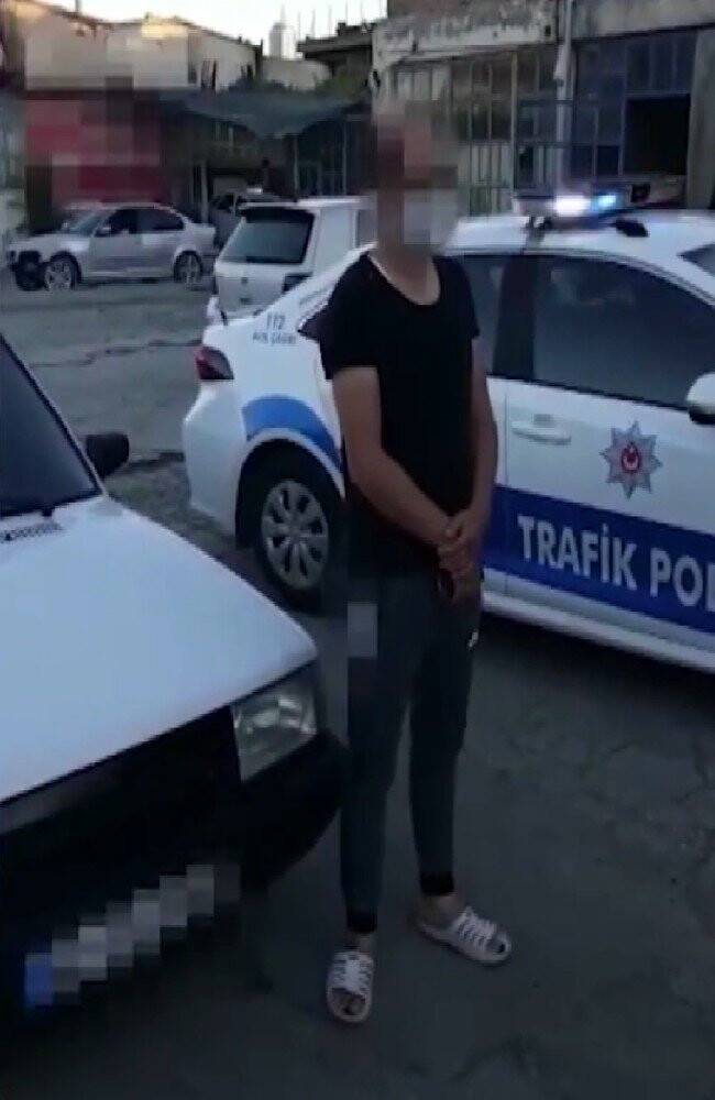 Konya'da drift yapan sürücüye 6 bin 141 lira ceza