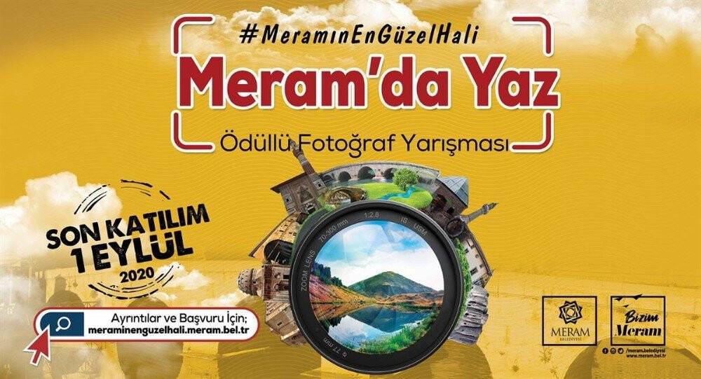 “Meram’da Yaz” fotoğraf yarışması için son tarih 1 Eylül