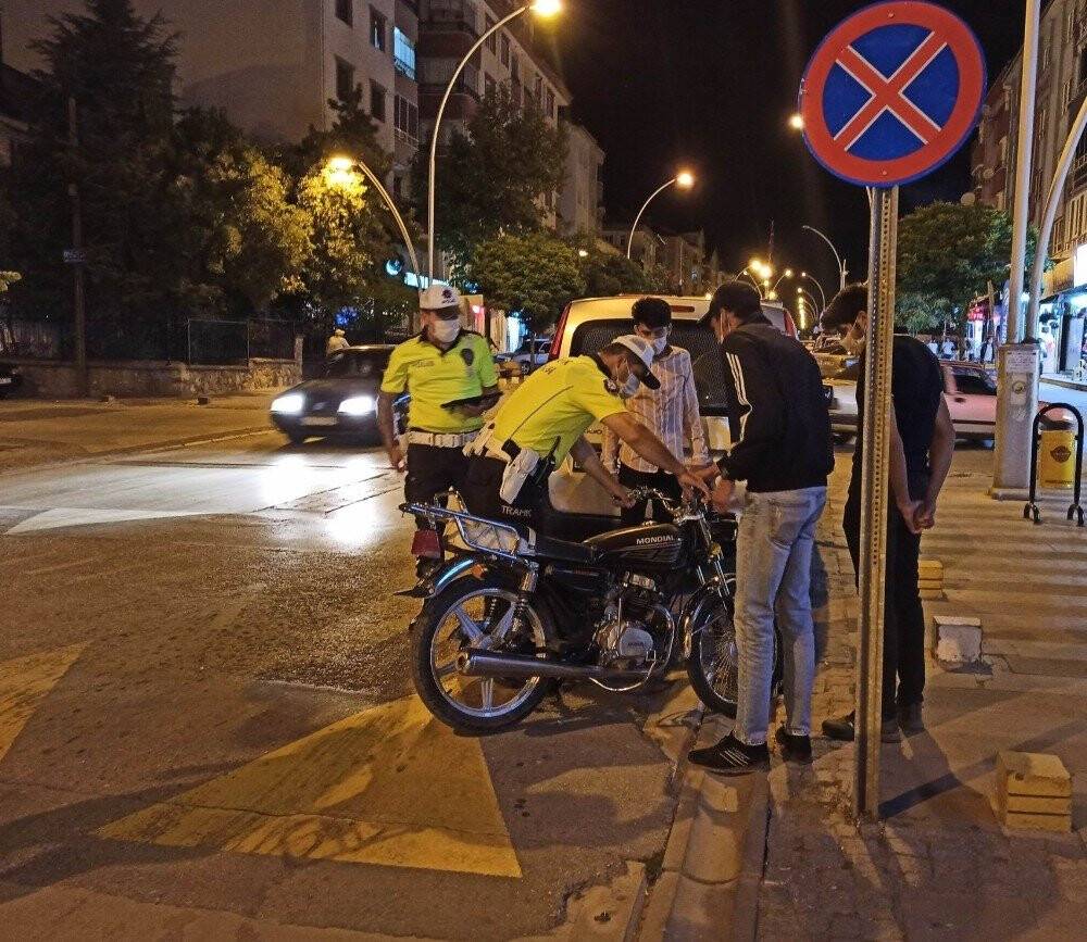 Konya’da motosiklet denetimi