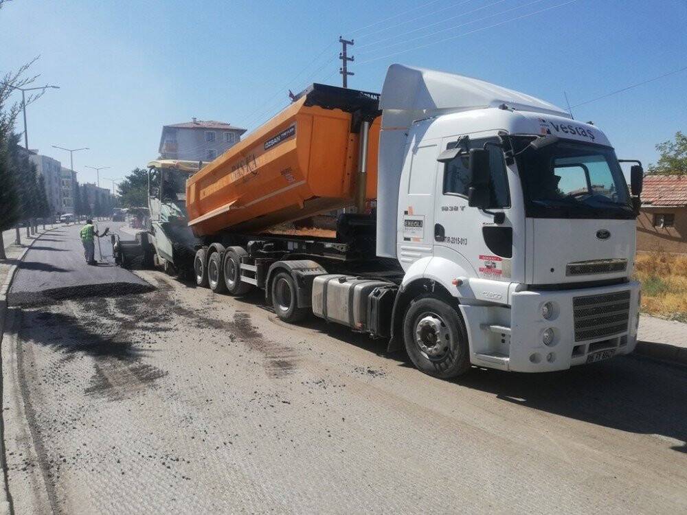 Ereğli Belediyesi asfalt çalışmalarını sürdürüyor