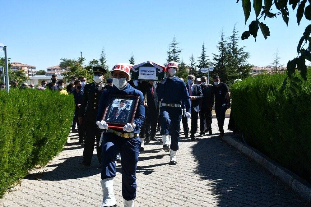 Vefat eden Kore Gazisi törenle defnedildi
