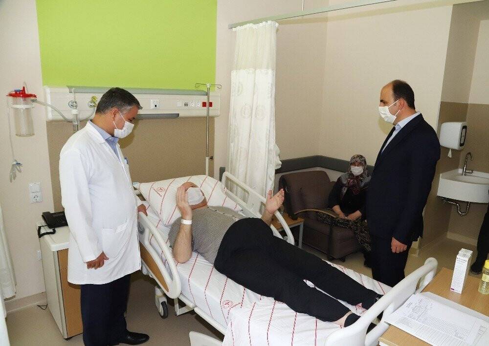 Başkan Altay, Şehir Hastanesinde
