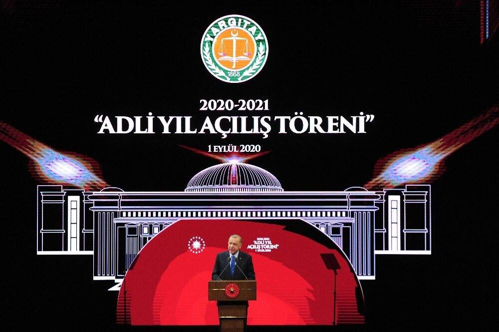 Cumhurbaşkanı Erdoğan'dan Adli Yıl Açılış Töreninde önemli açıklamalar