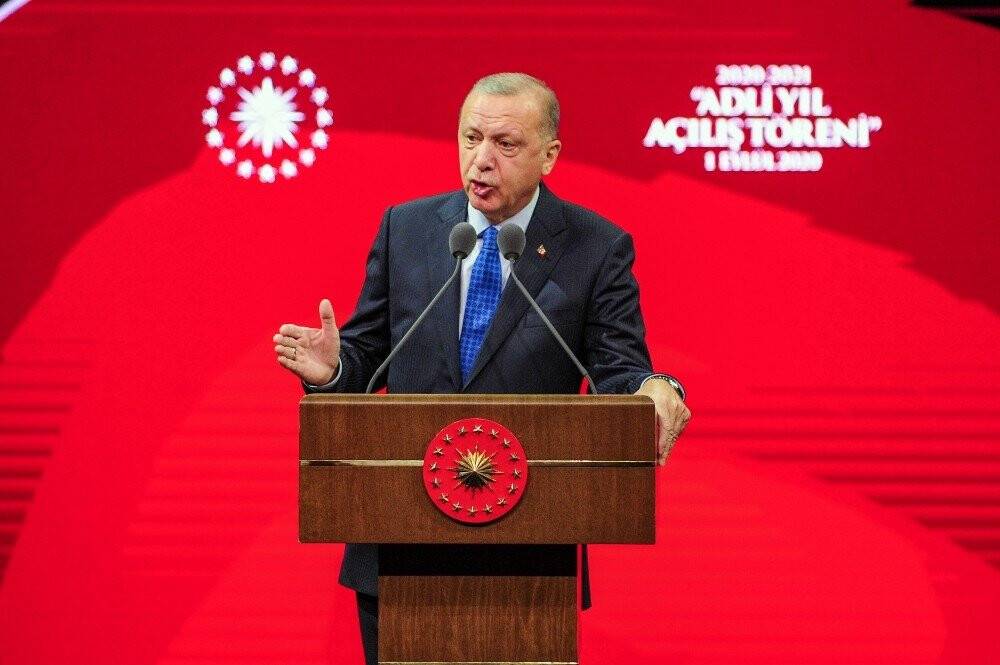Cumhurbaşkanı Erdoğan'dan Adli Yıl Açılış Töreninde önemli açıklamalar