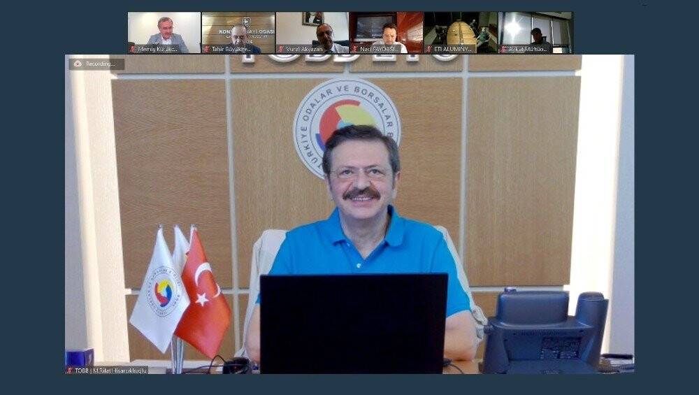 Konya sanayisine Hisarcıklıoğlu'ndan övgü