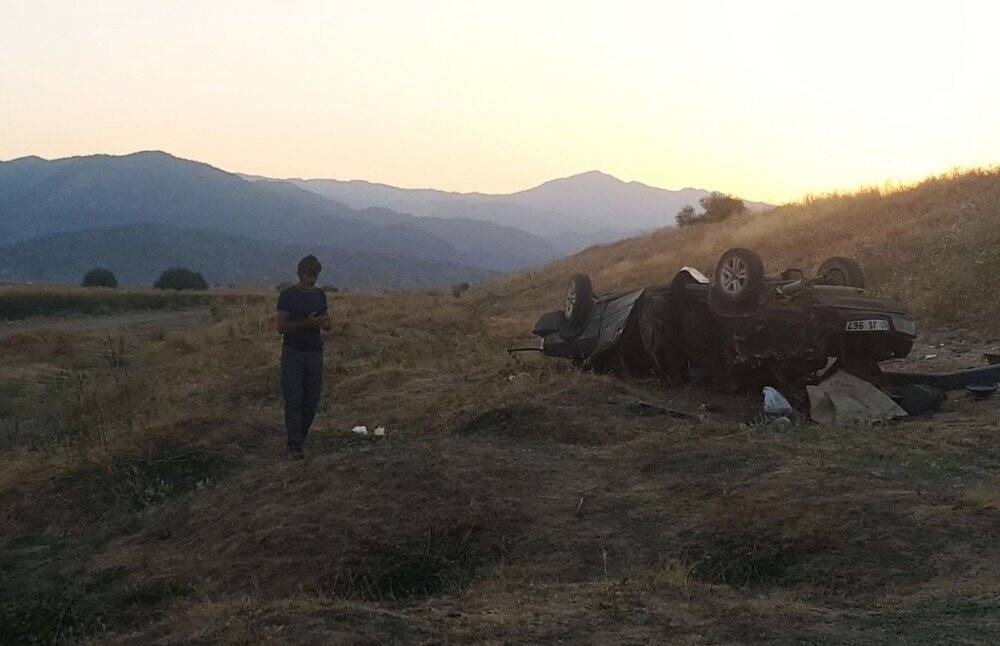 Konya’da otomobil şarampole devrildi: 1 ölü, 2 yaralı