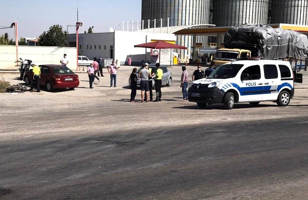 Konya'da otomobilin çarptığı bisiklet sürücüsü ağır yaralandı