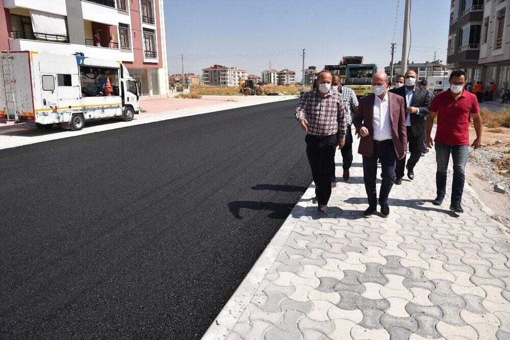Başkan Pekyatırmacı altyapı çalışmalarını inceledi