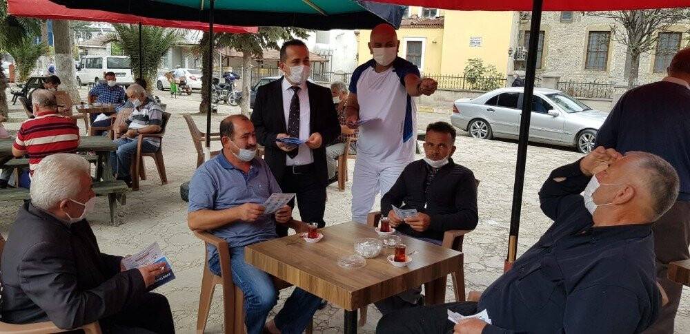 Anonslu maske uyarısı