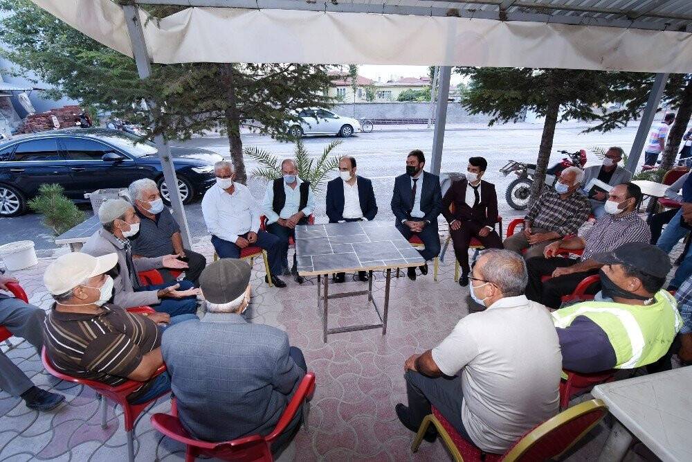 Konya Büyükşehir Belediye Başkanı Uğur İbrahim Altay ilçe ziyaretlerine devam ediyor! Bu kez Yunak ve Tuzlukçu'da