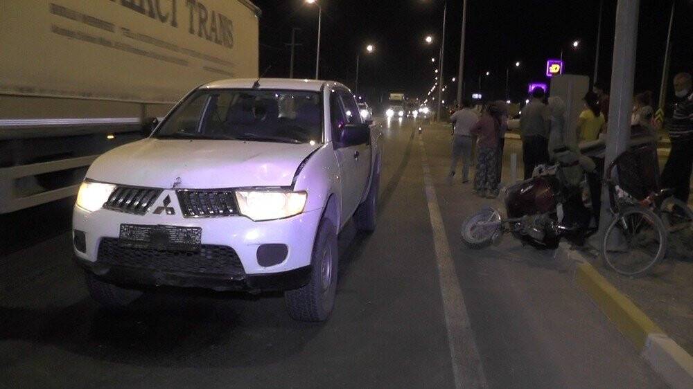 Konya'da trafik kazası: 2 yaralı