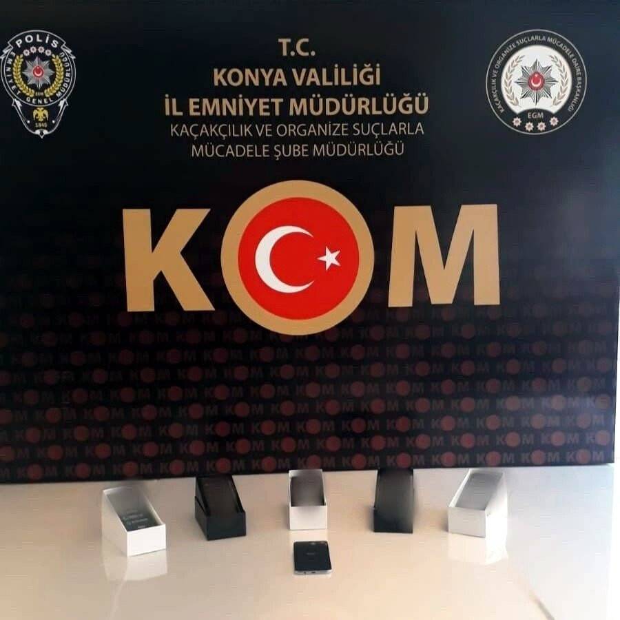 Konya’da kaçakçılık operasyonu