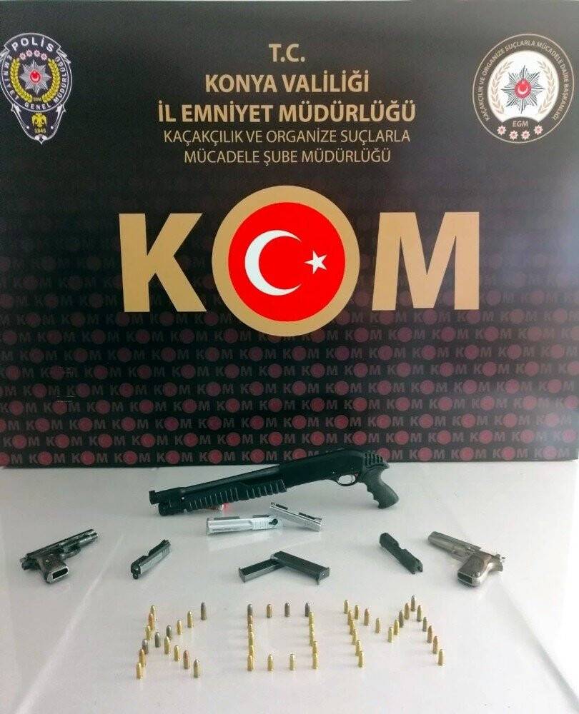 Konya’da kaçakçılık operasyonu