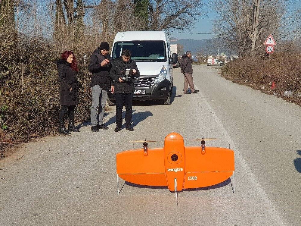 İHA'larla kaçak çıkılan katlar tespit edildi