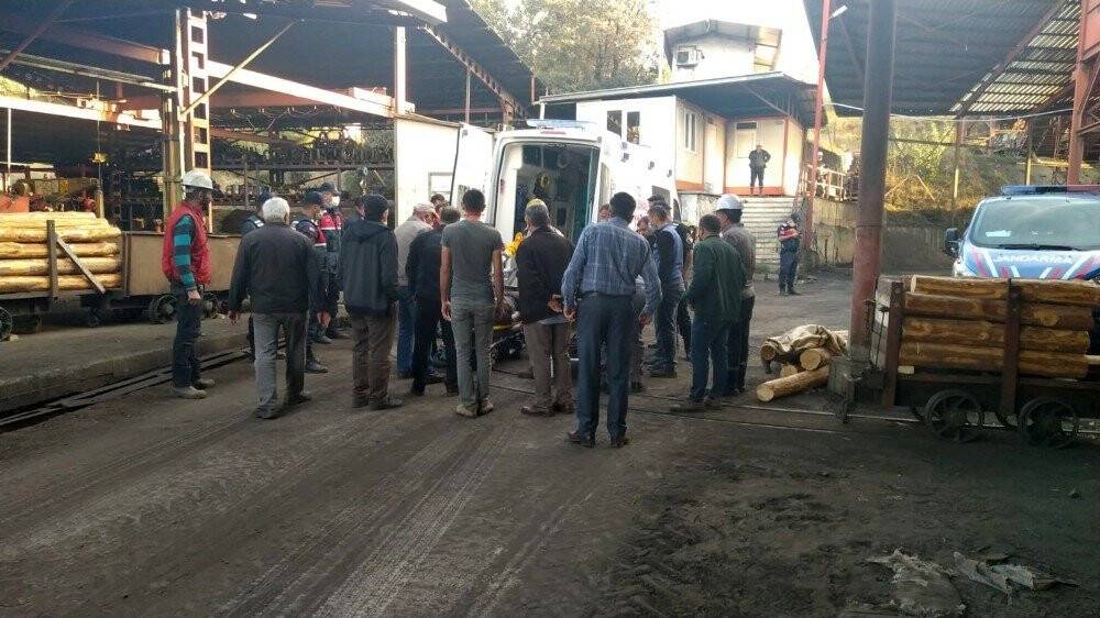 Maden ocağında göçük 1 ölü, 3 yaralo