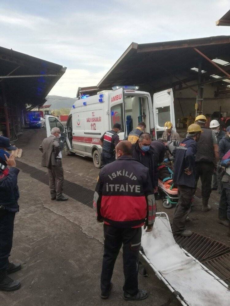 Maden ocağında göçük 1 ölü, 3 yaralo