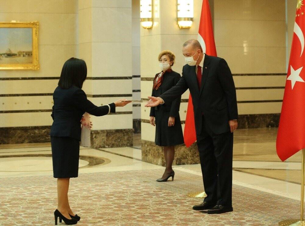 Cumhurbaşkanı Erdoğan, Malta Büyükelçisini kabul etti