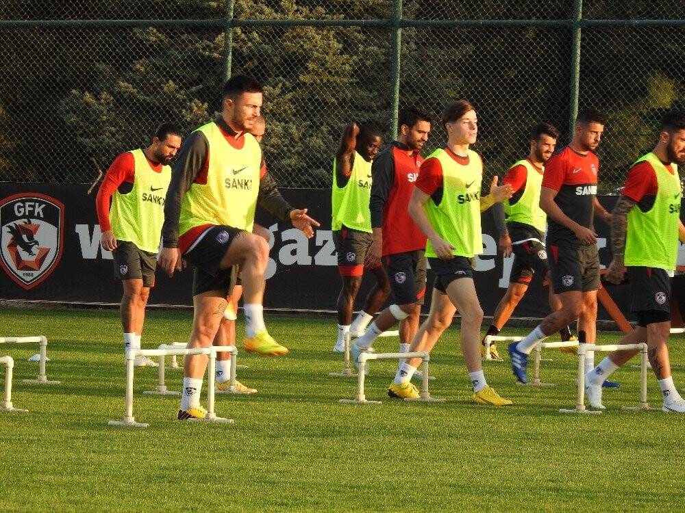 Gaziantep FK Konyaspor maçı hazırlıklarını sürdürüyor