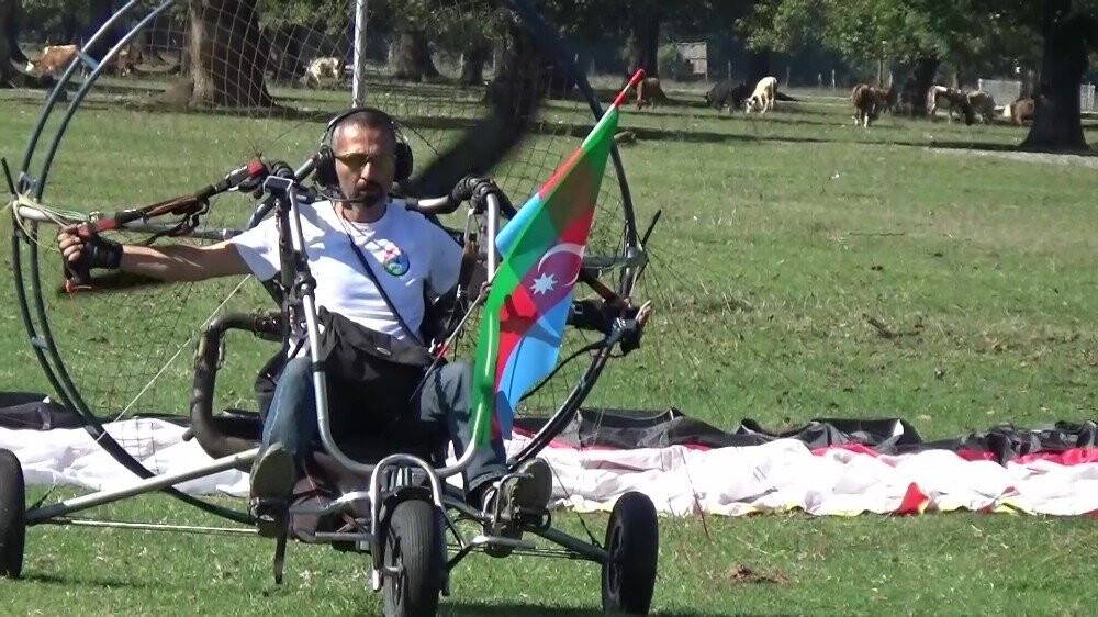 Azerbaycan’a gökyüzünde destek