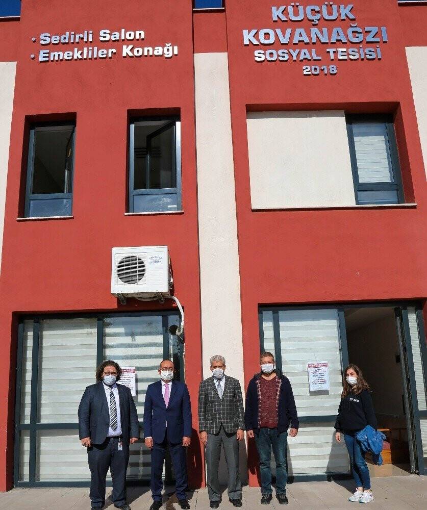 Meram Belediyesi, Emekli Konaklarını filyasyon ekiplerine tahsis etti