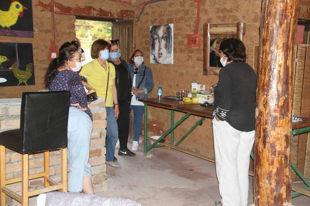 Sanatçı köyündeki etkinlikler pandemide de sürüyor