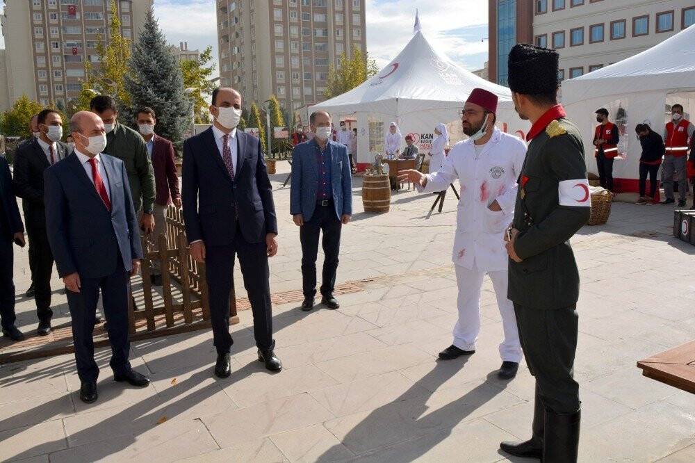 Selçuklu Belediyesi'nden Çanakkale temalı kan bağışı