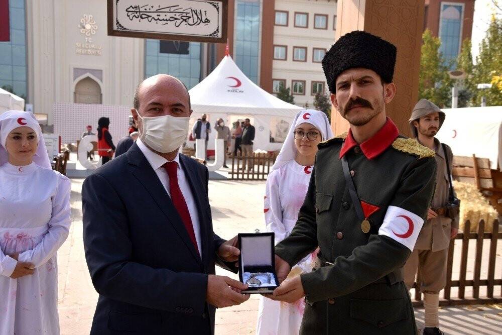 Selçuklu Belediyesi'nden Çanakkale temalı kan bağışı