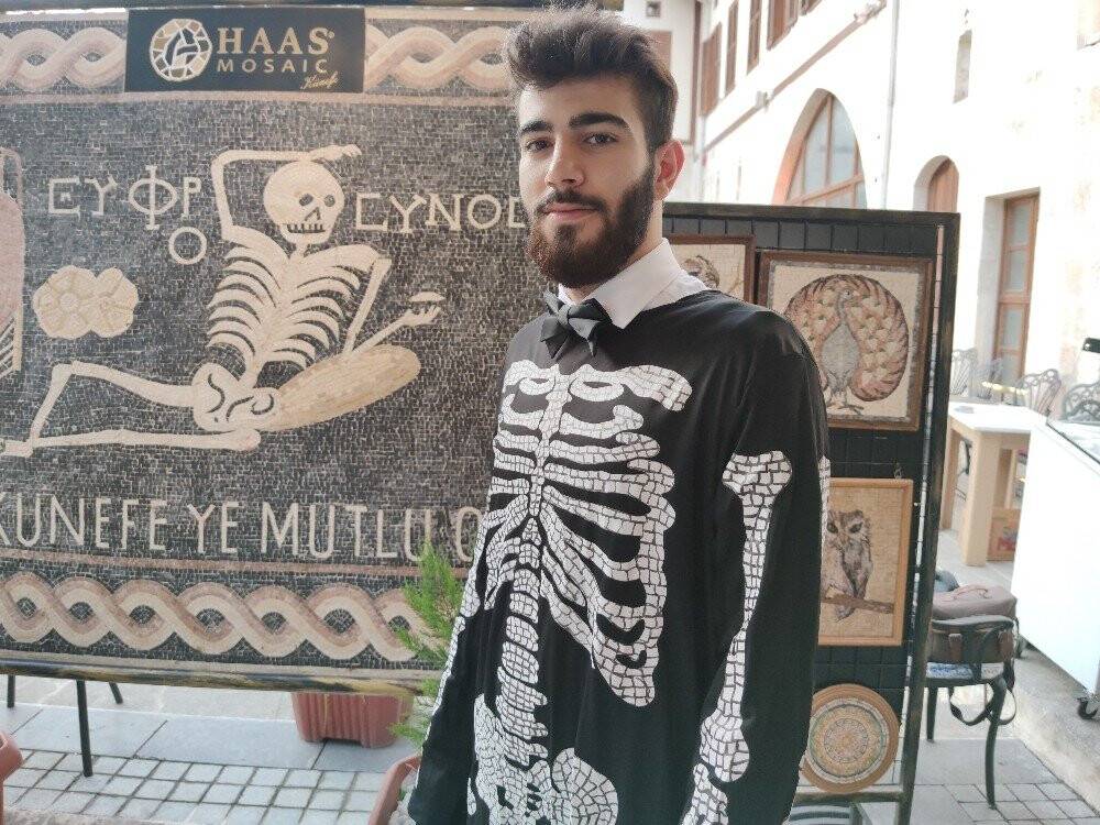 Hatay’da künefe ile mozaiği evlendirdiler