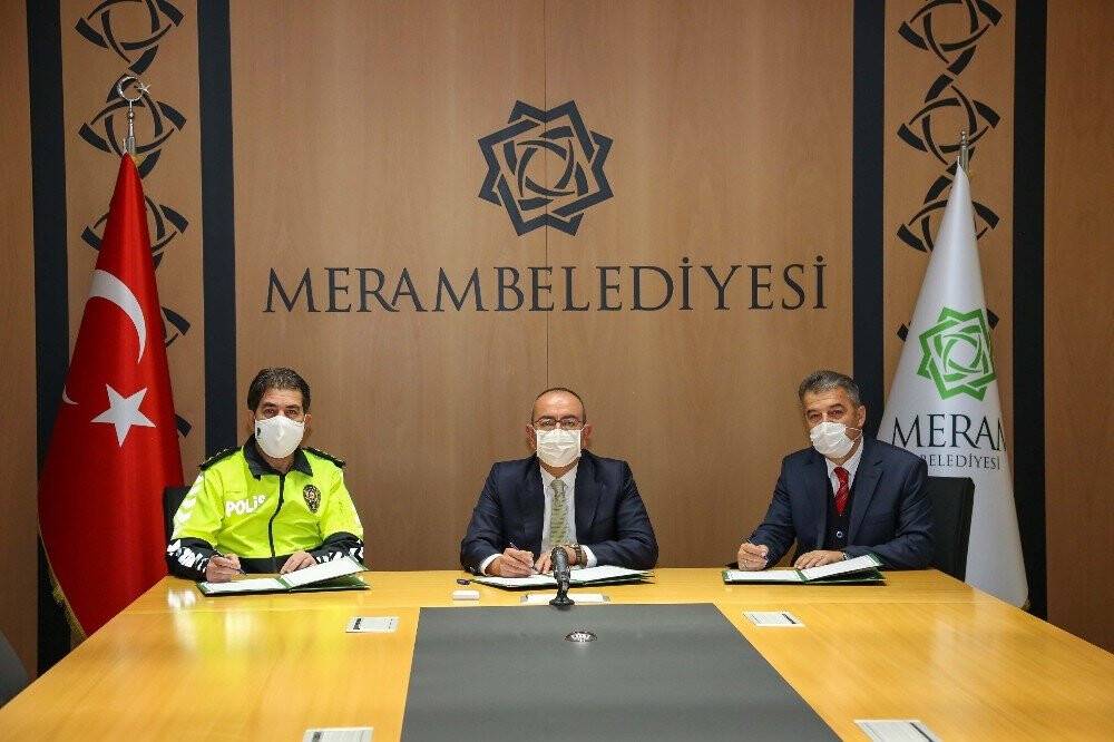 Meram Belediyesi’nden öğrencilere trafik eğitim projesi