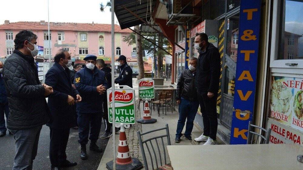 Hüyük’te korona denetimleri