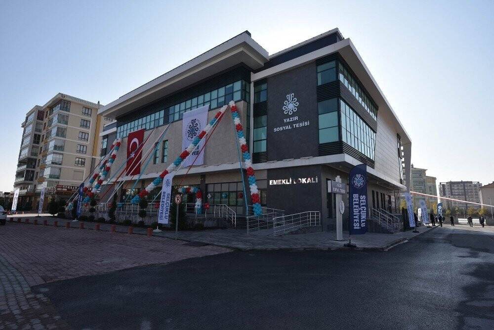 Selçuklu’da Yazır Sosyal Tesisi törenle açıldı