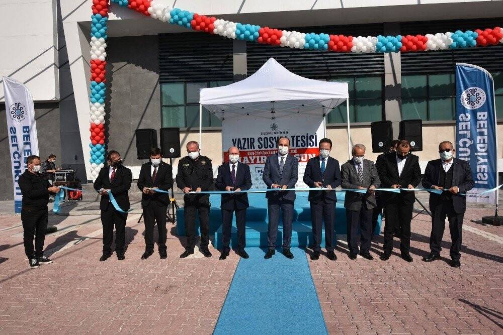 Selçuklu’da Yazır Sosyal Tesisi törenle açıldı