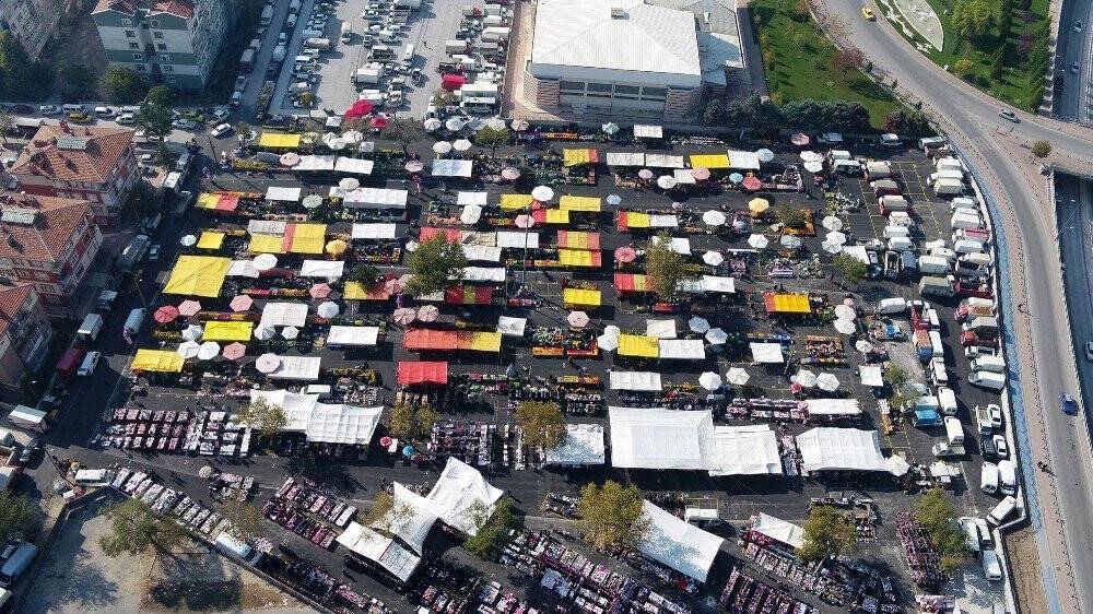 Selçuklu Uğurlu Semt Pazarı’nda trafik ve otopark sorunu çözüldü