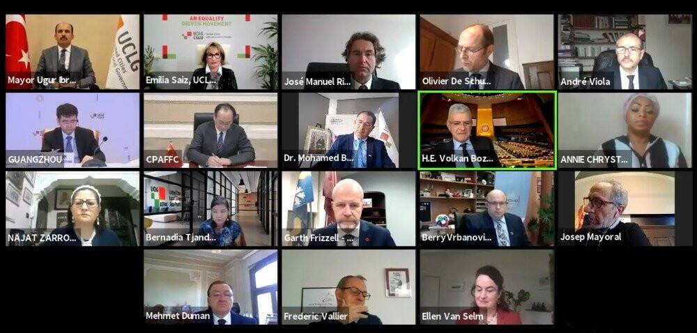 UCLG Eş Başkanı Altay: 'Amacımız küresel olarak daha güçlü UCLG'