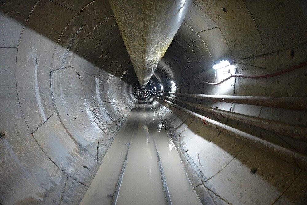 Konya Ovası Projesi'nin ikinci tünelinde 7 bin metrelik kısmı tamamlandı