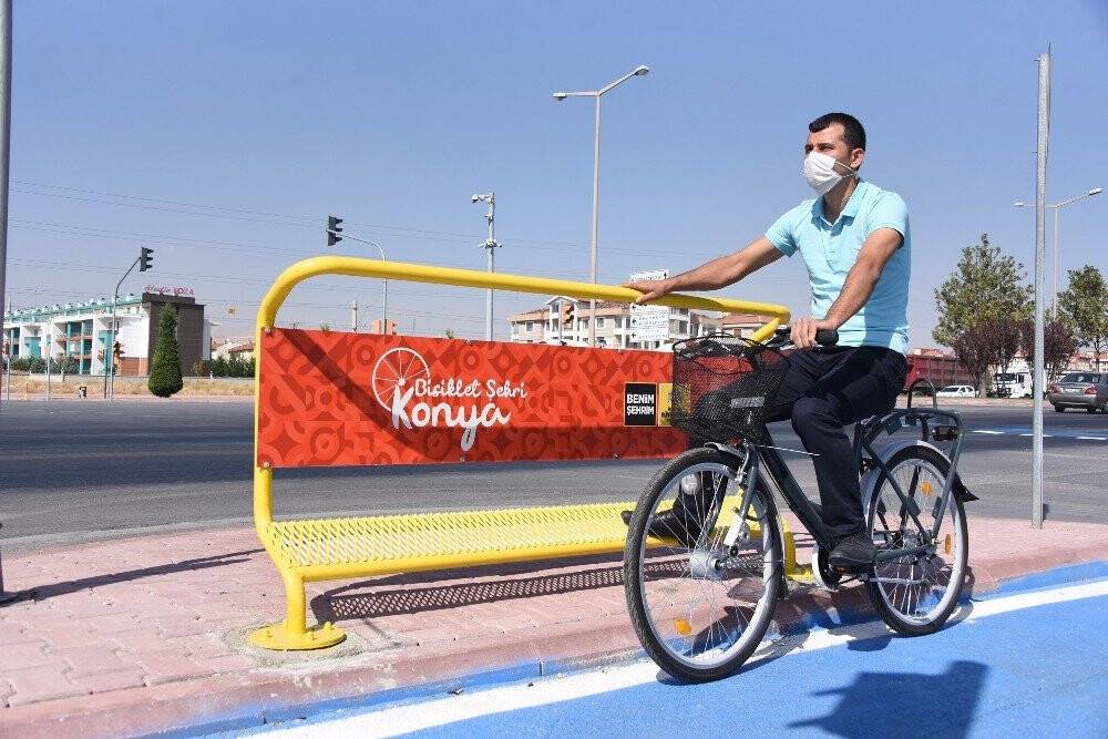 Konya'da bisiklet yolu işgalleri için ekip oluşturuldu!