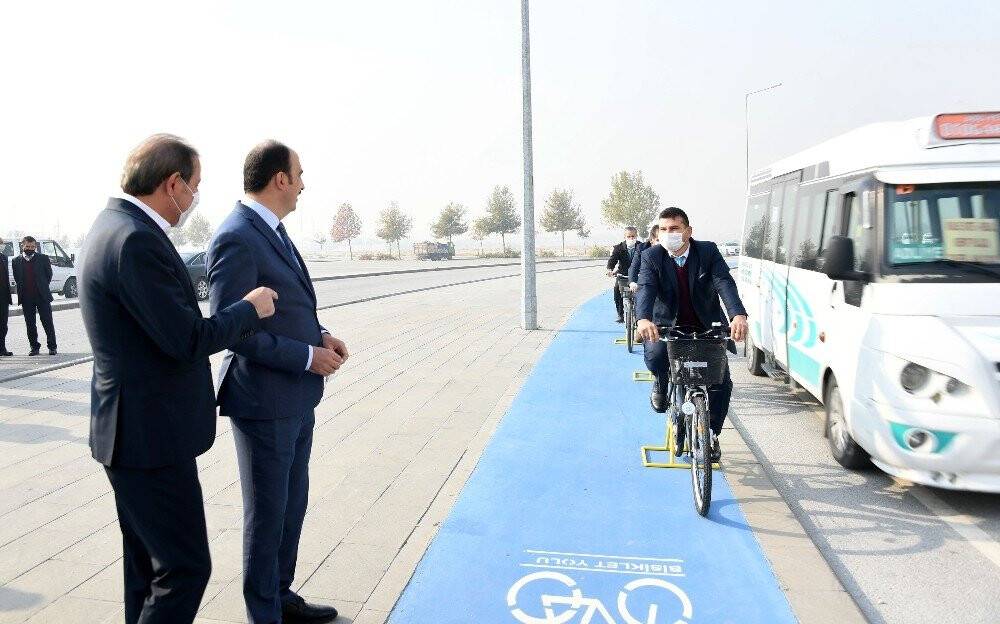 Bisiklet şehri Konya'da roller değişti!