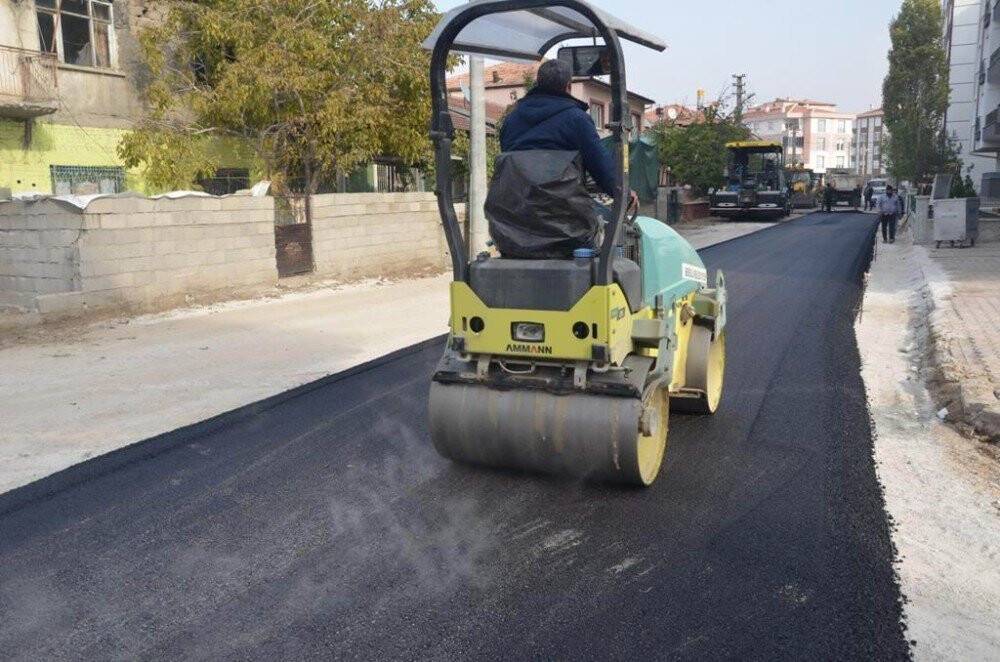 Ereğli Belediyesi asfalt çalışmalarını sürdürüyor