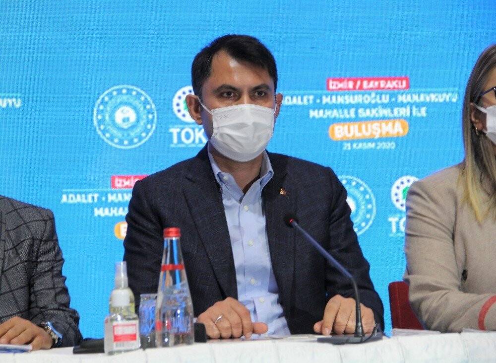 Bakan Kurum: 'İnşaatlar kasım ayı içerisinde başlıyor, 1 yılda tamamlanacak'