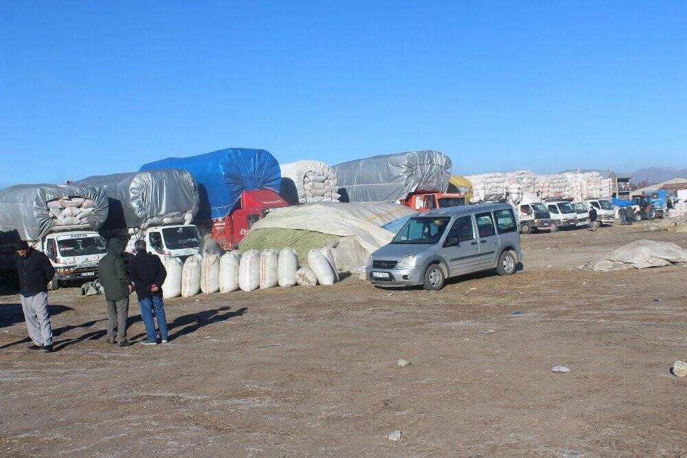 Soğuk havalar saman satışlarını düşürdü