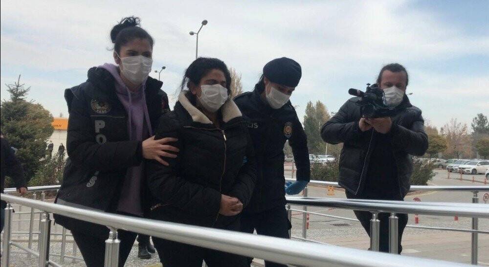 Eroinle yakalanan Kadir Şeker’in kurtardığı kadın adliyeye sevk edildi