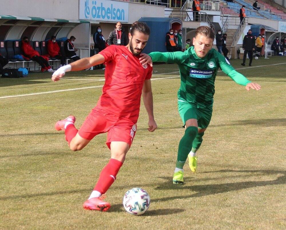 Sivas Belediyespor: 1 - 1922 Konyaspor: 1