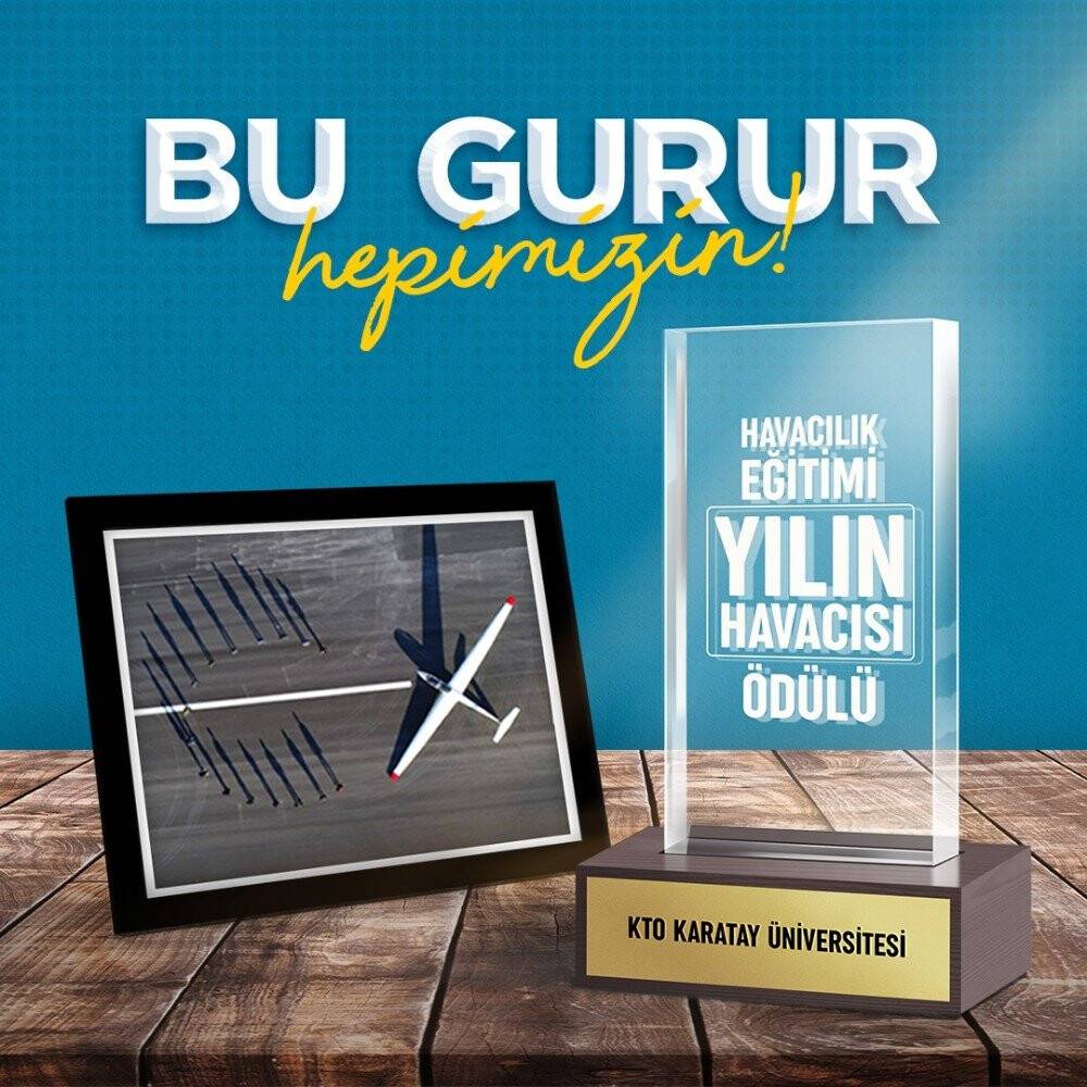 'Yılın Havacısı' ödülü KTO Karatay Üniversitesi’nin oldu