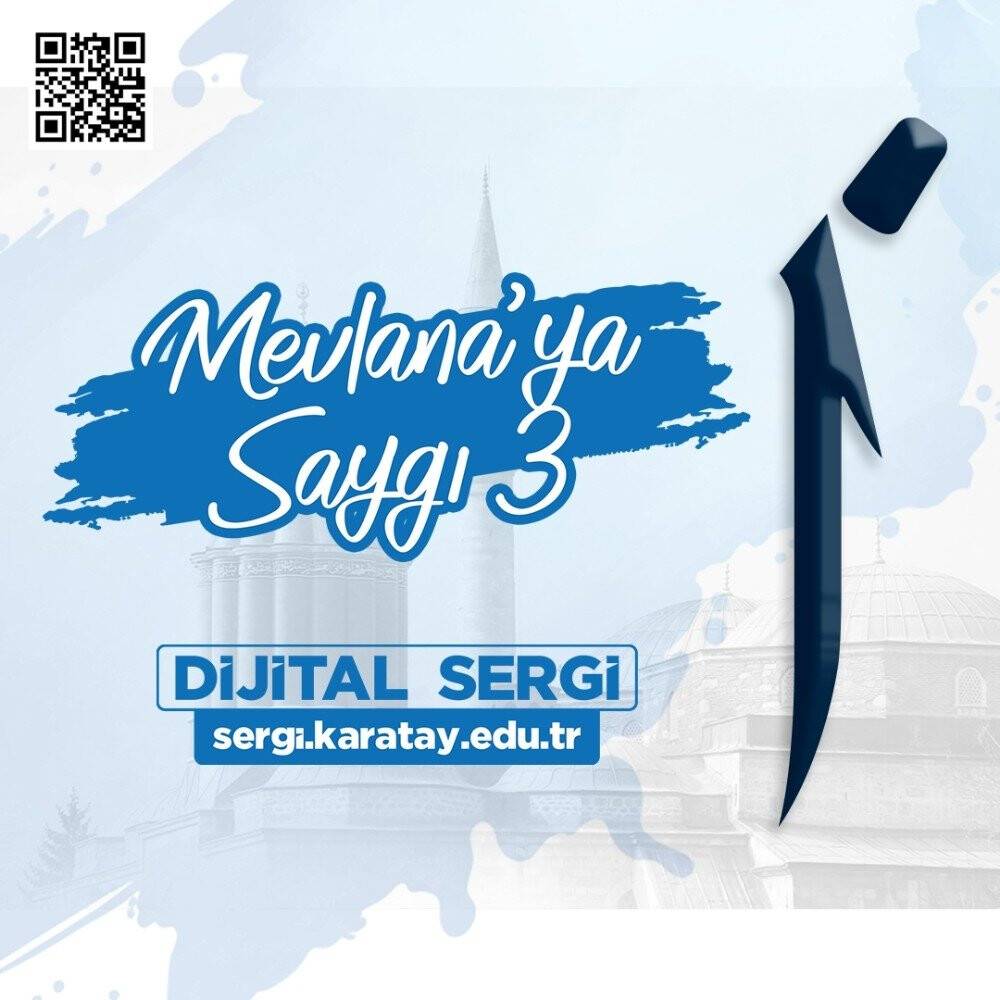 'Mevlana’ya Saygı III' sergisi sanatseverlerle buluştu
