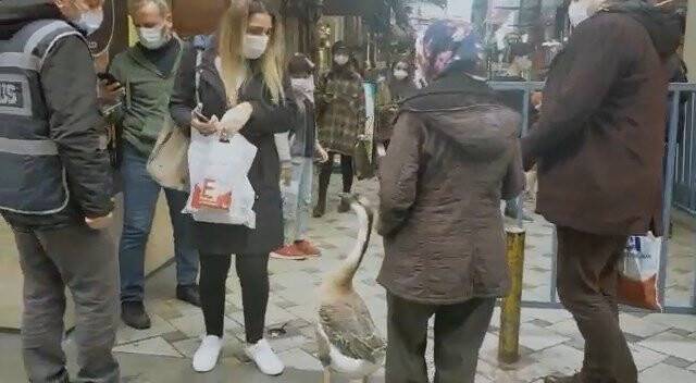 Sokakta görenler dönüp bir daha baktı